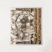 BAYEUX TAPESTRYキングエドワード懺悔師とハロルド タペストリー (正面)