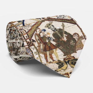 BAYEUX TAPESTRYキングエドワード懺悔師とハロルド ネクタイ