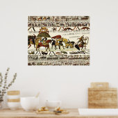 BAYEUX TAPESTRY モン・サン・ミシェルでのウィリアム ポスター (キッチン)