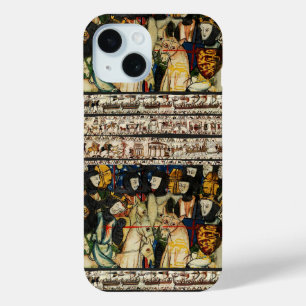 BAYEUX TAPESTRY 1066ハロルド王の死 iPhone 15ケース