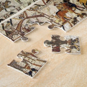 BAYEUX TAPESTRY 1066ヘイスティングスの戦い ジグソーパズル (側面)