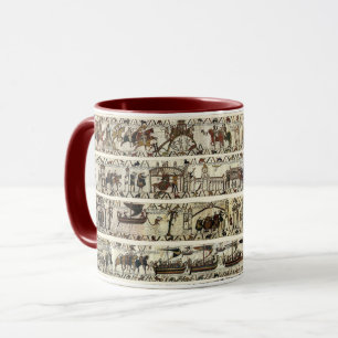 BAYEUX TAPESTRY 1066ヘイスティングスの戦い マグカップ