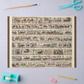 BAYEUX TAPESTRY 1066ヘイスティングスの戦い 薄葉紙 (クラフト)