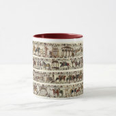 BAYEUX TAPESTRY 1066 Battle of Hastings,中世 マグカップ (中央)