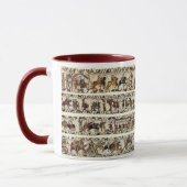 BAYEUX TAPESTRY 1066 Battle of Hastings,中世 マグカップ (左)