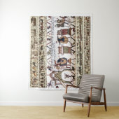 BAYEUX TAPESTRY Harold聖遺物に誓いを立てた タペストリー (インサイチュ)