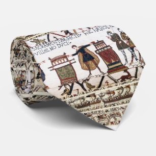BAYEUX TAPESTRY Harold聖遺物に誓いを立てた ネクタイ