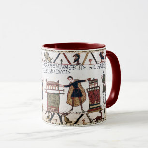 BAYEUX TAPESTRY Harold聖遺物に誓いを立てた マグカップ