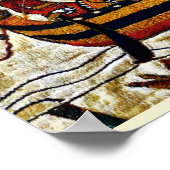 BAYEUX TAPESTRY,NORMAN KNIGHTS,ARCHERS,VIKING SHIP ポスター (角)