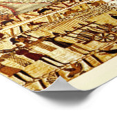 BAYEUX TAPESTRY,ODO IN THE BATTLE OF HASTINGS 1066 ポスター (角)