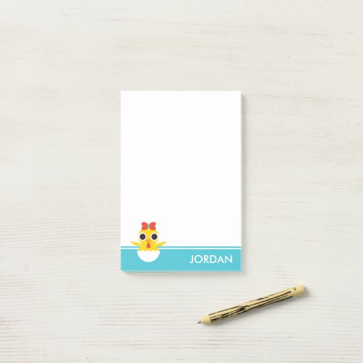 Baylaひよこ ポストイット (デスク上)