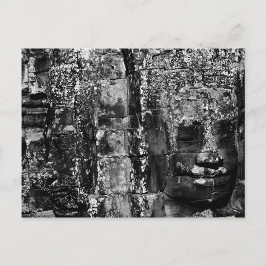 Bayon (郵便はがき)の顔 ポストカード (正面)