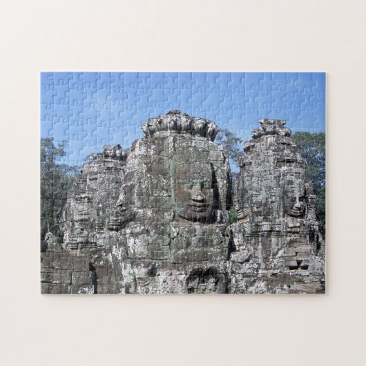 Bayon Temple in Angkor Wat – カンボジア ジグソーパズル (横)