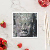 Bayon Temple in Angkor Wat – カンボジア スタンダードカクテルナプキン (インサイチュ)