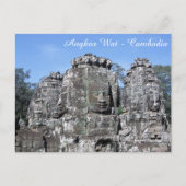 Bayon Temple in Angkor Wat – カンボジア ポストカード (正面)