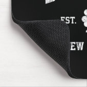 Bayonne New Jersey Vintage Shamrock Srts  マウスパッド (コーナー)