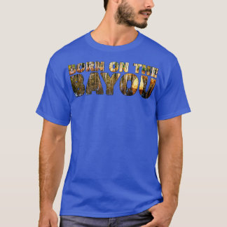 BAYOU 生まれ Southern USA Bald Cypress Thhir Tシャツ