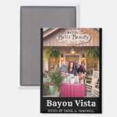 Bayou Belle Beauty | Carol A. Campbell著書グッズ マグネット (正面/裏面)
