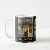 Bayou Bliss Coffee House – Bayou Vista コーヒーマグカップ (左)