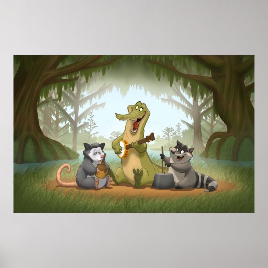 Bayou Jugバンドポスター ポスター (正面)