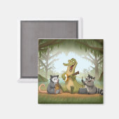 Bayou Jugバンドマグネット マグネット (正面/裏面)