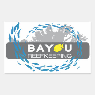 Bayou Reefkeingステッカー 長方形シール