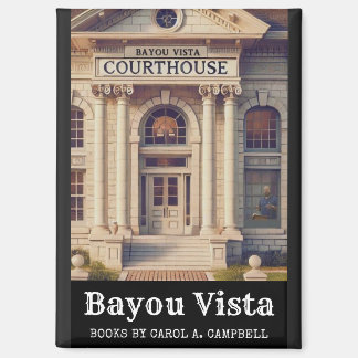 Bayou Vista Courthouse – Southern Psychos Collecti マグネット