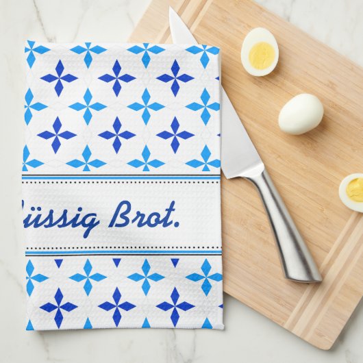 Bayrische Muster キッチンタオル (四つ折り)