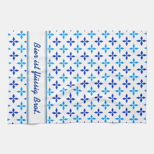 Bayrische Muster キッチンタオル (横)