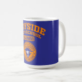 Bayside High School NY同窓会マグ コーヒーマグカップ (正面右)