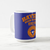 Bayside High School NY同窓会マグ コーヒーマグカップ (正面左)