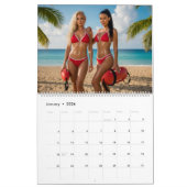 Baywatch Dreams - Sexy Lifeguardカレンダー20XX カレンダー (1月 2026)