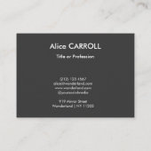 Bazille - Young Woman with Peonies - QR Code 名刺 (裏面)