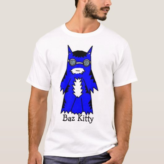 BazKittyのBazの子猫 Tシャツ (正面)