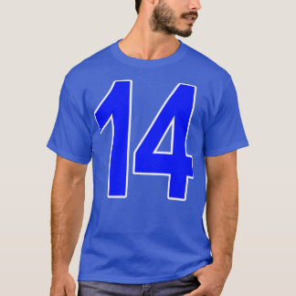 BAZOOKA 14ジャージーフロントバックプリント Tシャツ