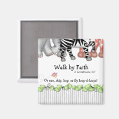 BaZooples「信仰で歩く」磁石 マグネット (正面/裏面)