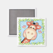 BaZooples Gertrude the Giraffe Magnet マグネット (正面/裏面)