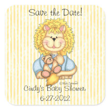 BaZooples "Save the Date"レスターステッカー