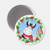BaZoplesクリスマスジョイZachマグネット マグネット (正面/裏面)