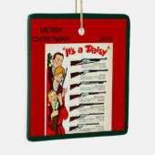 BBはクリスマスのオーナメントを撃ちます セラミックオーナメント (右)