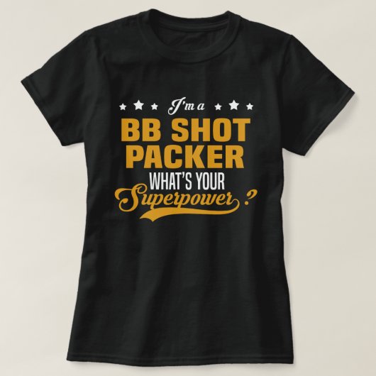 Bbショットパッカー Tシャツ (デザイン正面)