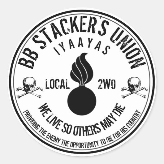 BBスタッカーユニオンスラップ ラウンドシール (正面)