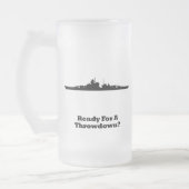 BBスローダウン フロストグラスビールジョッキ (左)