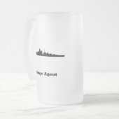 BB変更エージェント フロストグラスビールジョッキ (正面左)