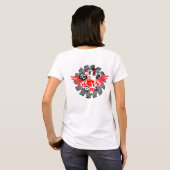 BB73 Ampeltödchenのinaの泡車 Tシャツ (裏面フル)