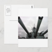 BB-62戦艦ニュージャージー ポストカード (正面/裏面)
