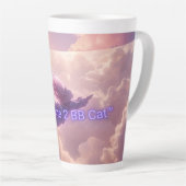 BB Cat warm hug mug; Awakening Series カフェラテマグ (右アングル)