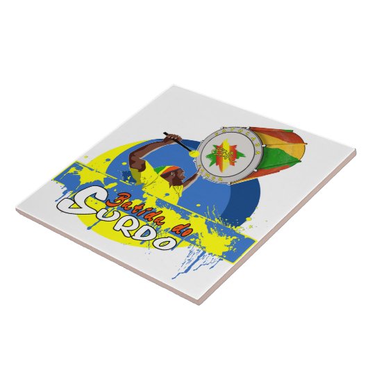 BBaC Stuff Surdo Special K Samba Batucada Brasil タイル (側面)