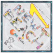 「BBBが私から私のベビーを奪った」ステッカー シール (正面)