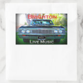 BBB-Elドラドステッカー 長方形シール (バッグ)